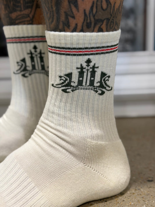 Lit Lines Premium Crew Socks