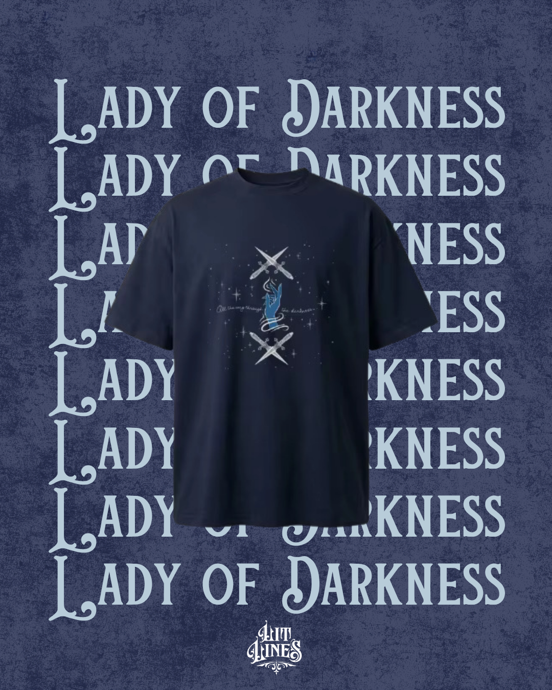 PRE ORDER- Lady of Darkness Sleep Tee